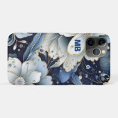 Coques Case-Mate iPhone Élégant floral (Dos (Horizontal))