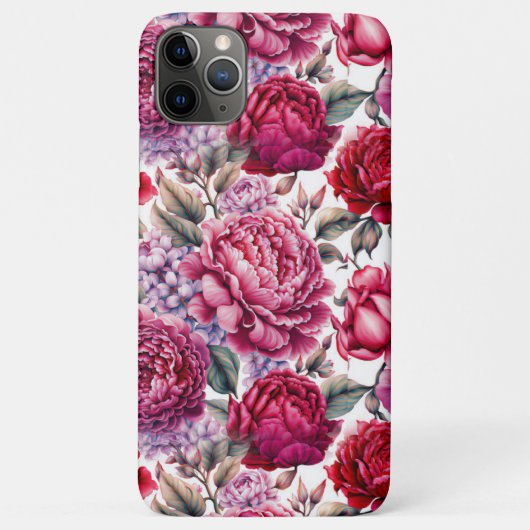 Coques Case-Mate iPhone Élégant floral (Dos)