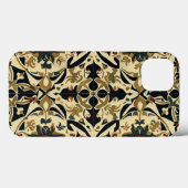 Coques Case-Mate iPhone Élégant floral arabesque (Verso (horizontal))