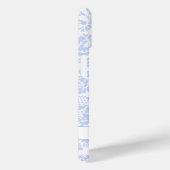 Coques Case-Mate iPhone Élégant floral botanique bleu (Verso / Droite)