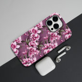 Coques Case-Mate iPhone Élégant floral d'orchidée rose