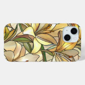 Coques Case-Mate iPhone Elégant floral Staint verre Art Design Cadeau (Verso (horizontal))