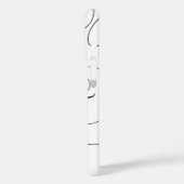 Coques Case-Mate iPhone Élégant Flourished Lettres Selfie Calligraphie (Verso / Gauche)