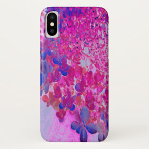 Case-Mate iPhone Case Elégant Fuchsia et bleu foncé Limelight Hydrangea
