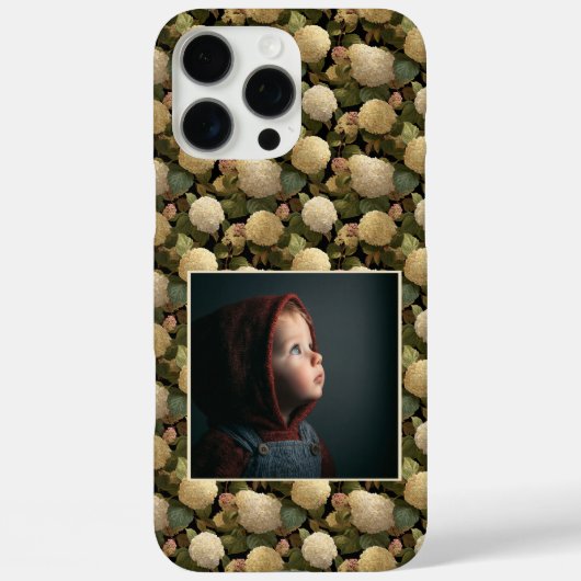 Coques Case-Mate iPhone Elegant Girlfriend Gift Hydrangeans Custom  (Verso)