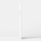 COQUES Case-Mate iPhone ÉLÉGANT GLAMOROUS PALE GOLD FOIL BLANC LOTUS (Verso / Droite)