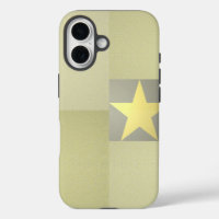 Elégant Golden Star Excellence, moderne jaune gris