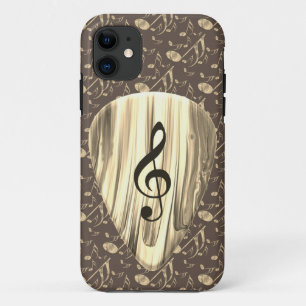Case-Mate iPhone Case Elégant Golden Treble Clef Music Art