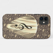 Coques Case-Mate iPhone Elégant Golden Treble Clef Music Art (Dos (Horizontal))