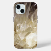 Coques Case-Mate iPhone Élégant Graphique d'énergie Clair Quartz (Verso)