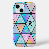 Coques Case-Mate iPhone Élégant holographique coloré (Verso)