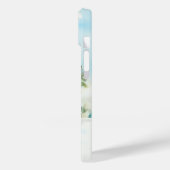 Coques Case-Mate iPhone Élégant homme de neige (Verso / Gauche)