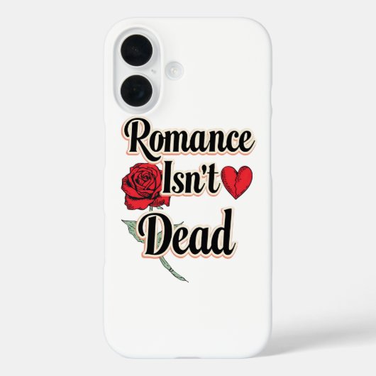 Coques Case-Mate iPhone Elegant Hopeless Romantic Quote (Verso)