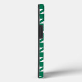 Coques Case-Mate iPhone Elégant Houndstooth Emerald (Verso / Droite)