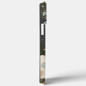 Coques Case-Mate iPhone Élégant Inspirété Florale Nom personnalisé (Verso / Droite)