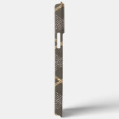 Coques Case-Mate iPhone Élégant Jacquard élégant Tartan Plaid Motif (Verso / Droite)