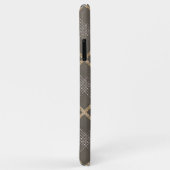 Coques Case-Mate iPhone Élégant Jacquard élégant Tartan Plaid Motif (Dos/Droite)