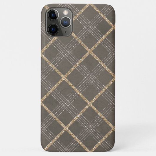 Coques Case-Mate iPhone Élégant Jacquard élégant Tartan Plaid Motif (Dos)