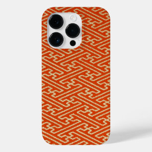 Coque Pour iPhone 14 Pro Elégant japonais Washi Origami géométrique