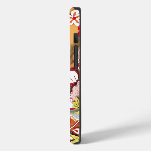 Coques Case-Mate iPhone Élégant Kimono d'automne japonais (Verso / Gauche)