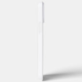 Coques Case-Mate iPhone Élégant Lavande Blanche moderne Monogramme de scri (Verso / Droite)