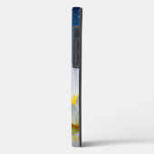 Coques Case-Mate iPhone Élégant Lotus Blanc Bleu (Verso / Gauche)