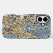 Coques Case-Mate iPhone Elégant Luxueux intemporel Gris Or Pierre (Verso (horizontal))