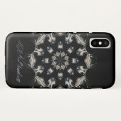 Coques Case-Mate iPhone Elégant Mandala (Dos (Horizontal))