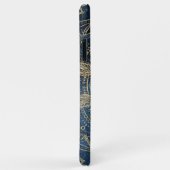 Coques Case-Mate iPhone Elégant Mandala Blue Whimsy Design (Dos/Droite)