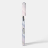 Coques Case-Mate iPhone Élégant marbre rose violet pastel personnalisable (Verso / Droite)