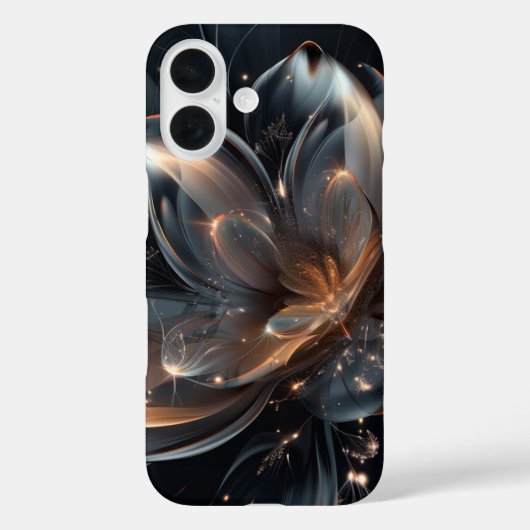 Coques Case-Mate iPhone Elegant Midnight Floral iPhone Case (Verso)