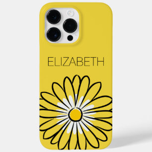 Coque Pour Pour iPhone 14 Pro Max Élégant minimaliste moderne Fleur de marguerite et
