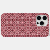 Coques Case-Mate iPhone Élégant modèle floral de Boho Retro (Verso (horizontal))