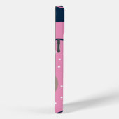 Coques Case-Mate iPhone Elégant & moderne bleu & blanc (Verso / Droite)