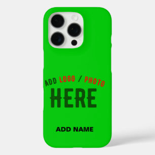 COQUES iPhone 16 PRO ÉLÉGANT MODERNE PERSONNALISÉ LIME VERT VÉRIFIÉ MAR