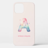 Coques Case-Mate iPhone Élégant Monogramme "A" - Boîtier téléphonique pers (Verso)