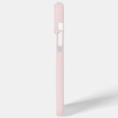 Coques Case-Mate iPhone Élégant Monogramme Blush (Verso / Gauche)