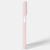 Coques Case-Mate iPhone Élégant Monogramme Blush (Verso / Droite)