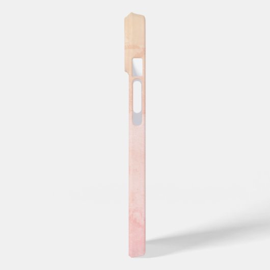 Coques Case-Mate iPhone Élégant Monogramme Initiales Cercles d'or (Verso / Gauche)