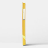 Coques Case-Mate iPhone Elégant Monogramme moderne de l'apparence or perso (Verso / Gauche)