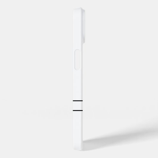 Coques Case-Mate iPhone Élégant Monogramme Personnalisé Nom Personnalisé (Verso / Droite)