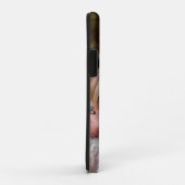 Coques Case-Mate iPhone Élégant monogramme photo personnalisé moderne enfa (Dos/Droite)