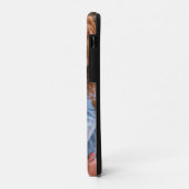 Coques Case-Mate iPhone Élégant monogramme photo personnalisé moderne enfa (Dos/Gauche)