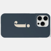 Coques Case-Mate iPhone Élégant Monogramme Sage Green (Verso (horizontal))