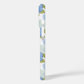 Coques Case-Mate iPhone Élégant Motif de fleurs d'hydragea bleu (Verso / Gauche)