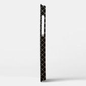 Coques Case-Mate iPhone Élégant Motif de la chaîne de clôture dorée modern (Verso / Gauche)