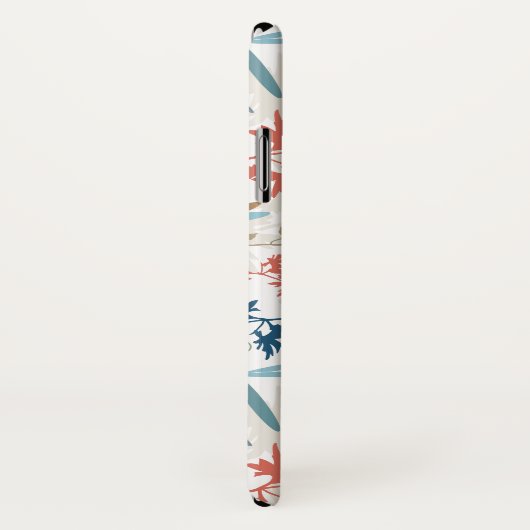 Coques Case-Mate iPhone Élégant Motif de libellules (Dos/Droite)