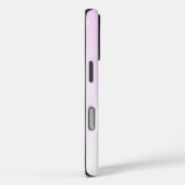 Coques Case-Mate iPhone Élégant Motif diamant en Pink Ombre (Verso / Droite)
