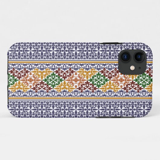 Coques Case-Mate iPhone élégant motif ethnique (Dos (Horizontal))