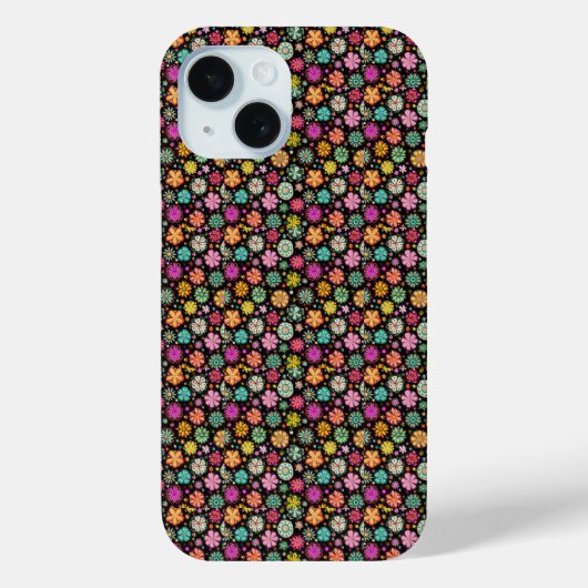 Coques Case-Mate iPhone Élégant Motif Fleur de Faisée (Verso)